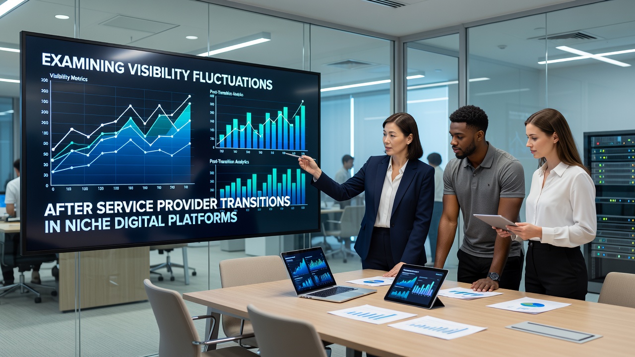 Examining Visibility Fluctuations After Service Provider Transitions in Niche Digital Platforms